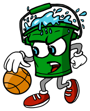 Walking Bucket mascot